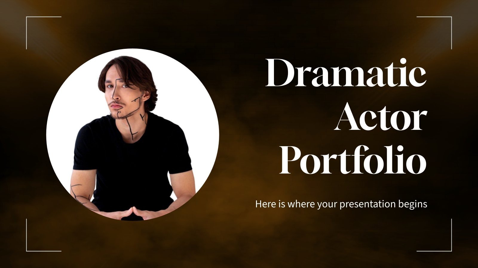 Dramatic Actor Portfolio Presentation