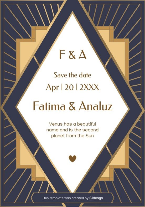 Wedding Anniversary Printable Invitations Presentation