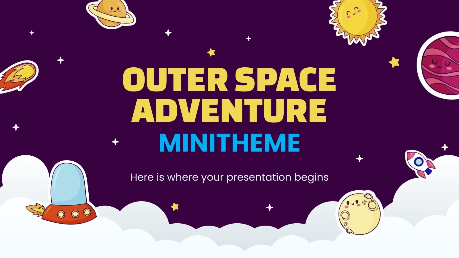 Outer Space Adventure Minitheme Presentation