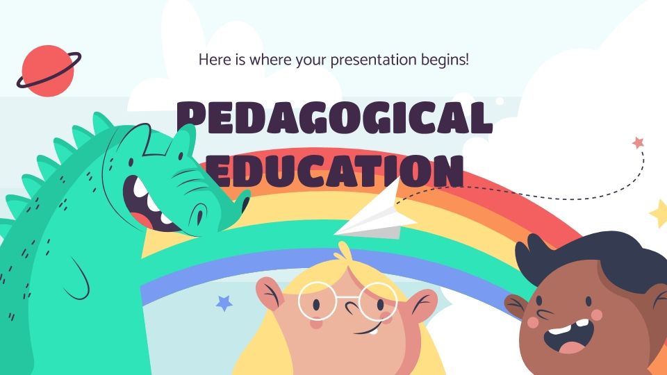 Pädagogische Ausbildung Präsentationsvorlage