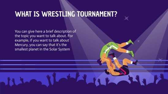 Wrestling Tournament Presentation