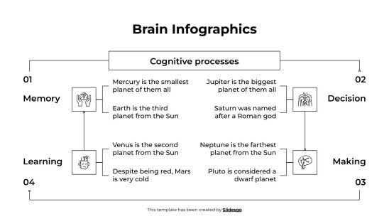 Brain Infographics Template