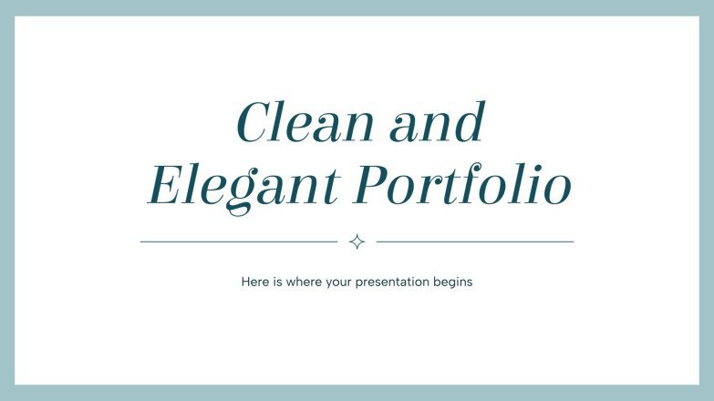 Free Elegant Google Slide themes and PowerPoint templates