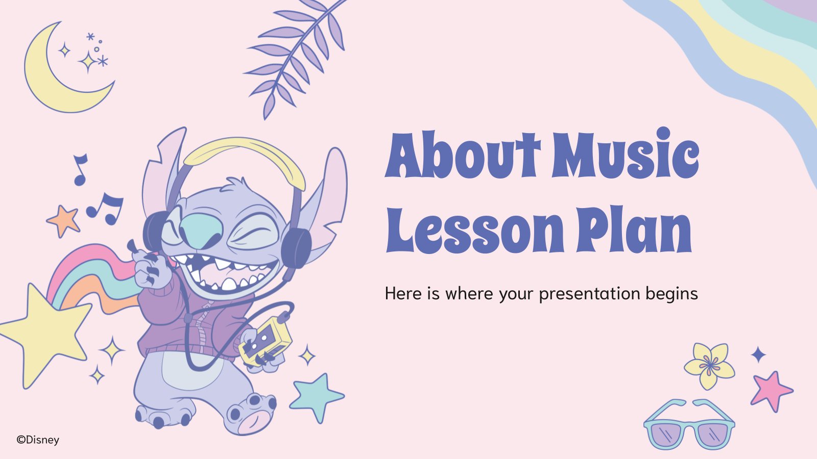 Lilo and stitch lesson