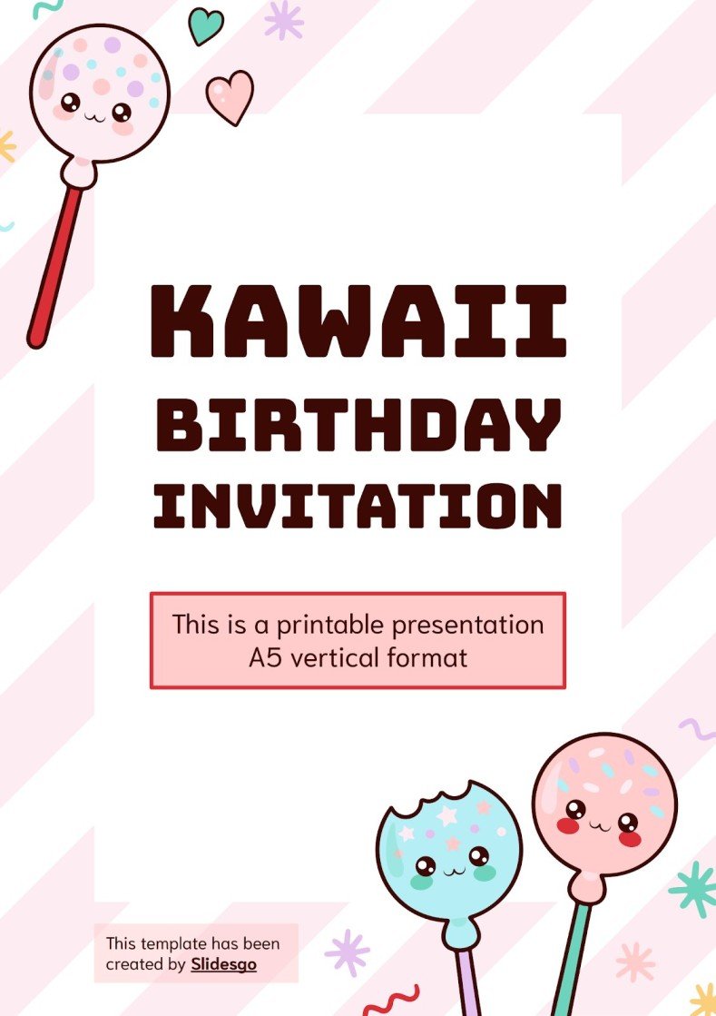 Free Kawaii Google Slides themes and PowerPoint templates