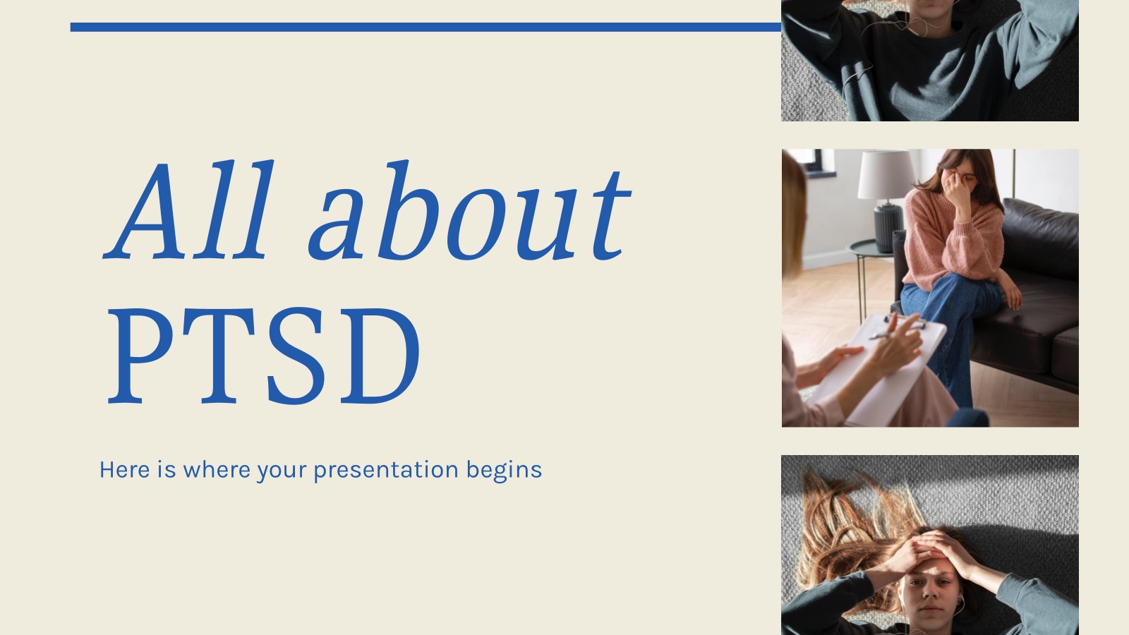 Tout sur le SSPT Modèles de présentation