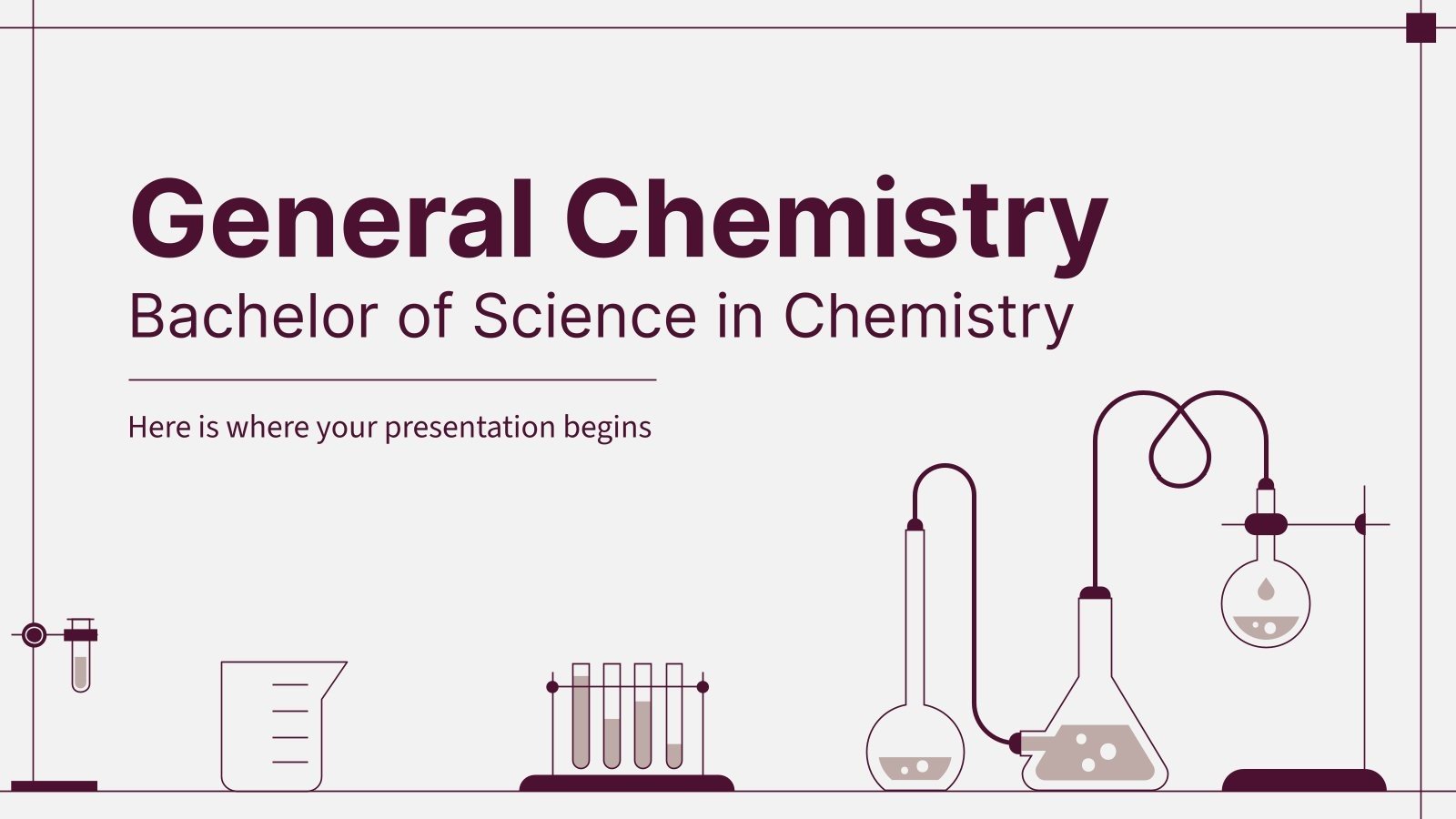 Chimie générale - Licence ès sciences en chimie Modèles de présentation
