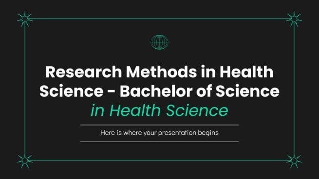 Research Methods in Health Science - Bachelor of Science