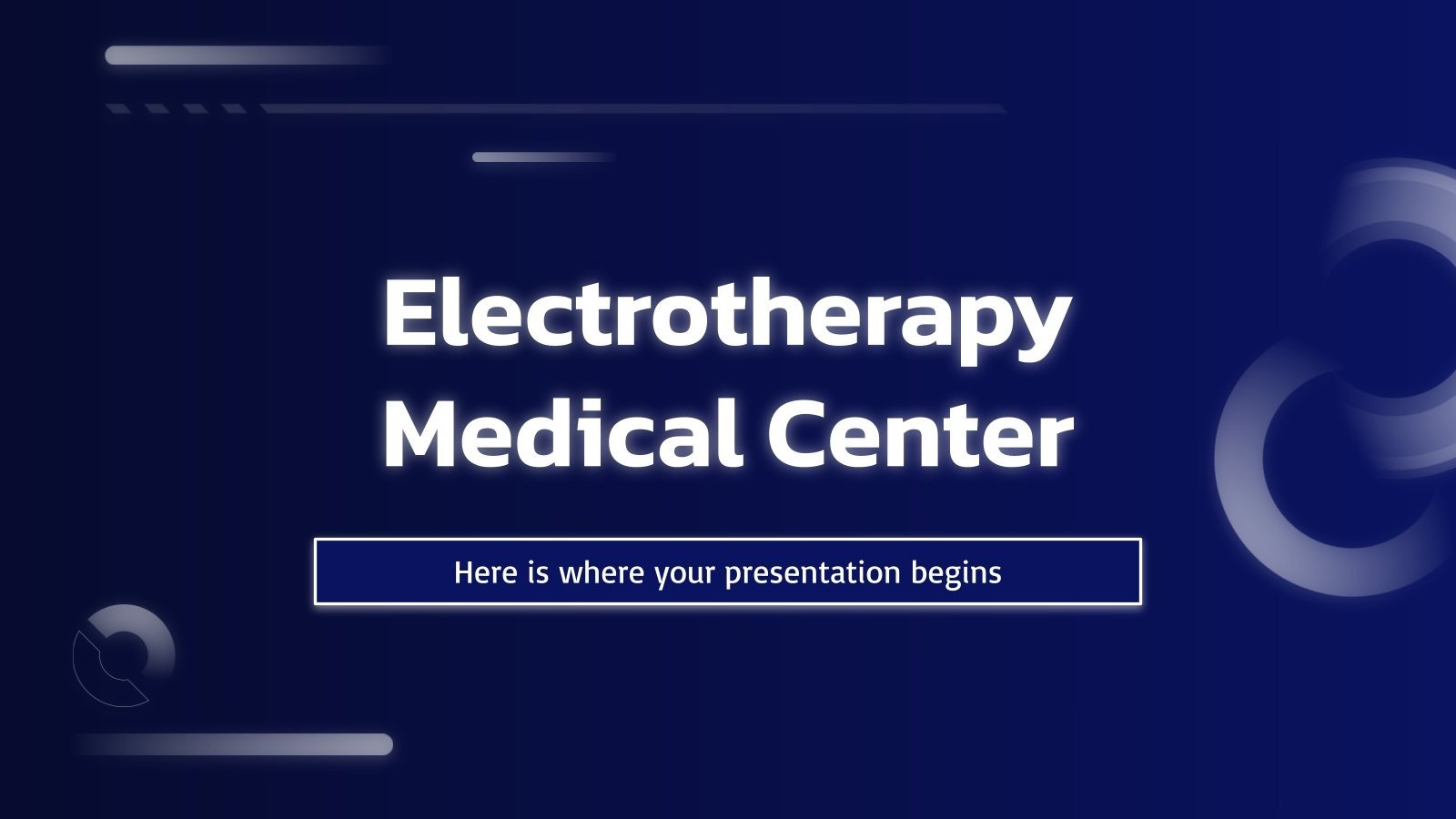 Modelo de apresentação Centro Médico de Eletroterapia