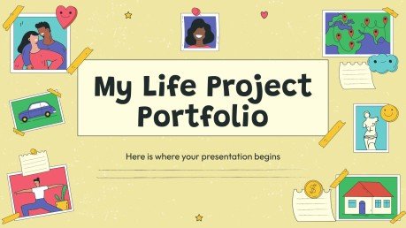 Modelos grátis do Google Slides e PPT para falar sobre você