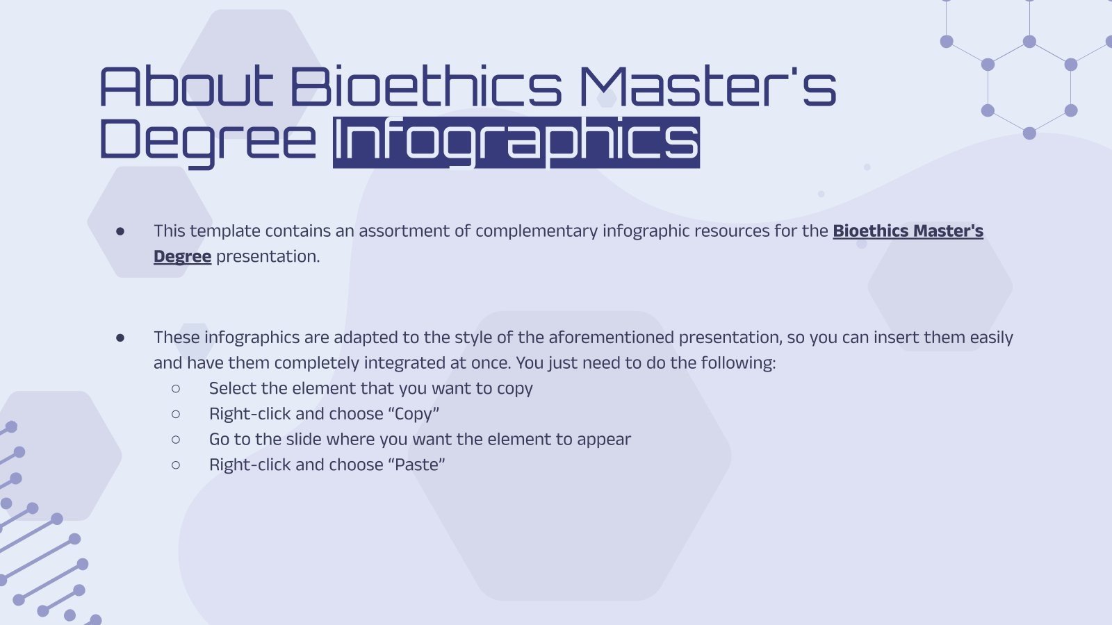 Plantilla Infografía del Máster en Bioética