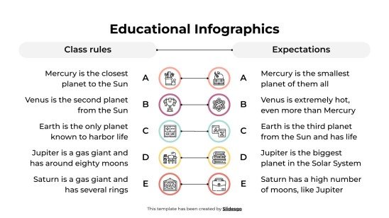 Educational Infographics Template image.