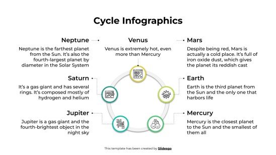 Cycle Infographics Template