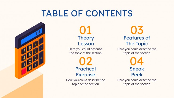 Taller de matemáticas | Plantilla de Google Slides y PowerPoint