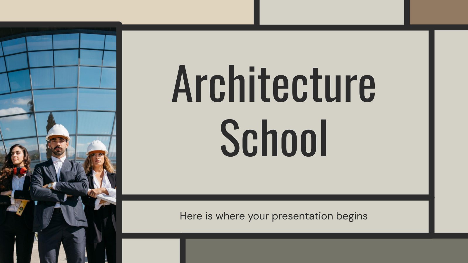 Architecture School presentation template 
