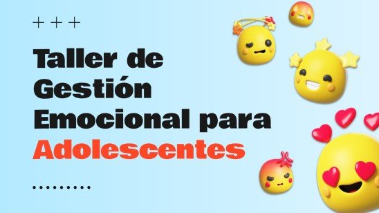 Emotional Management Workshop for Teenagers presentation template 