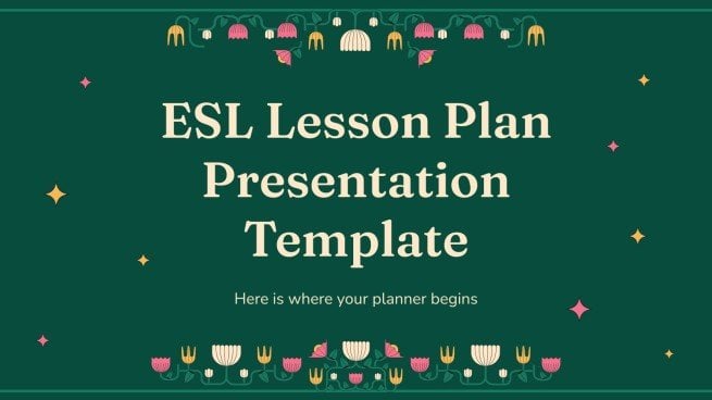 Esl Lesson Plan Presentation Template Presentation Esl Lesson Plan Presentation Template Presentation