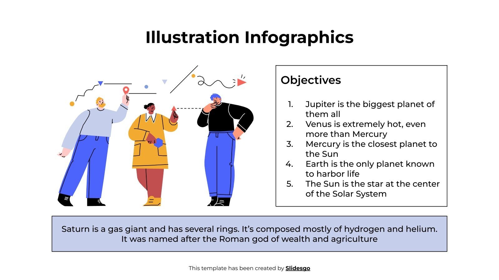 Illustration Infographics Template