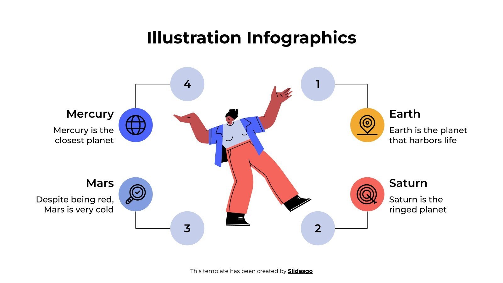 Illustration Infographics Template
