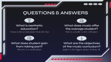 Visual & Performing Arts Major for College: Music, Theory & Composition presentation template 