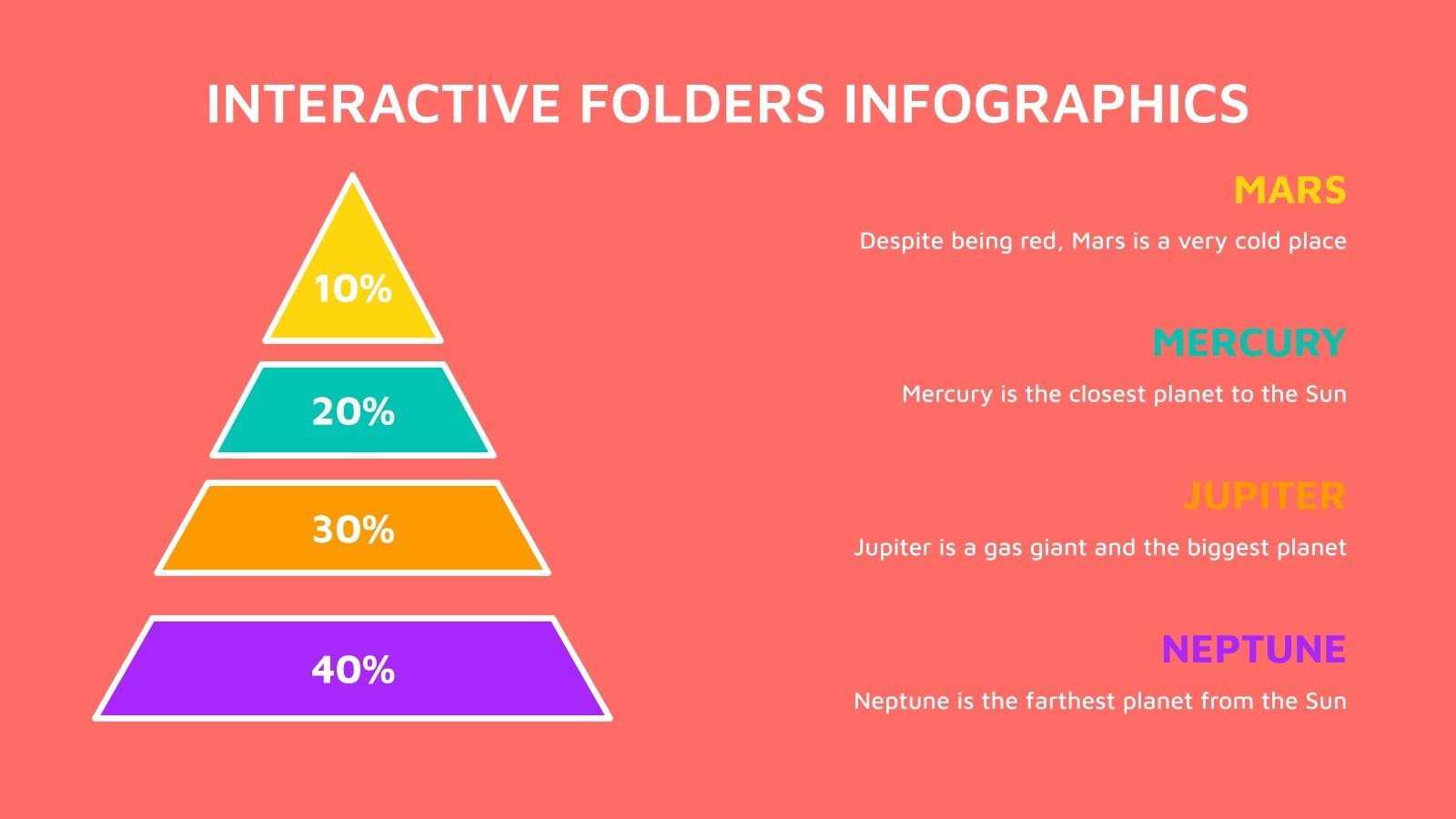 Interactive Folders Infographics Google Slides and PPT