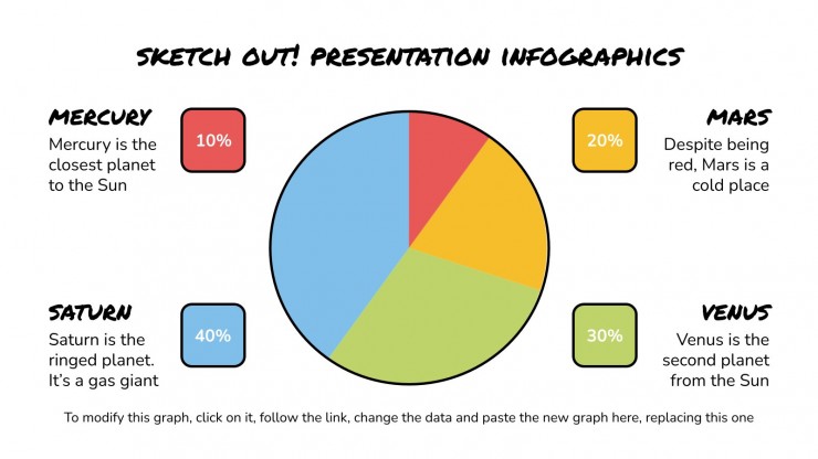 Lass uns malen! Infografiken Präsentationsvorlage