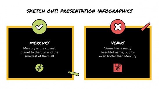 Sketch Out! Infographics presentation template 