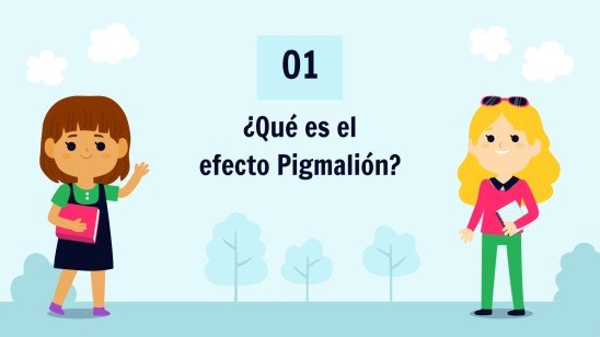 교실 속 피그말리온 효과 프레젠테이션 템플릿