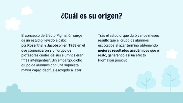 교실 속 피그말리온 효과 프레젠테이션 템플릿
