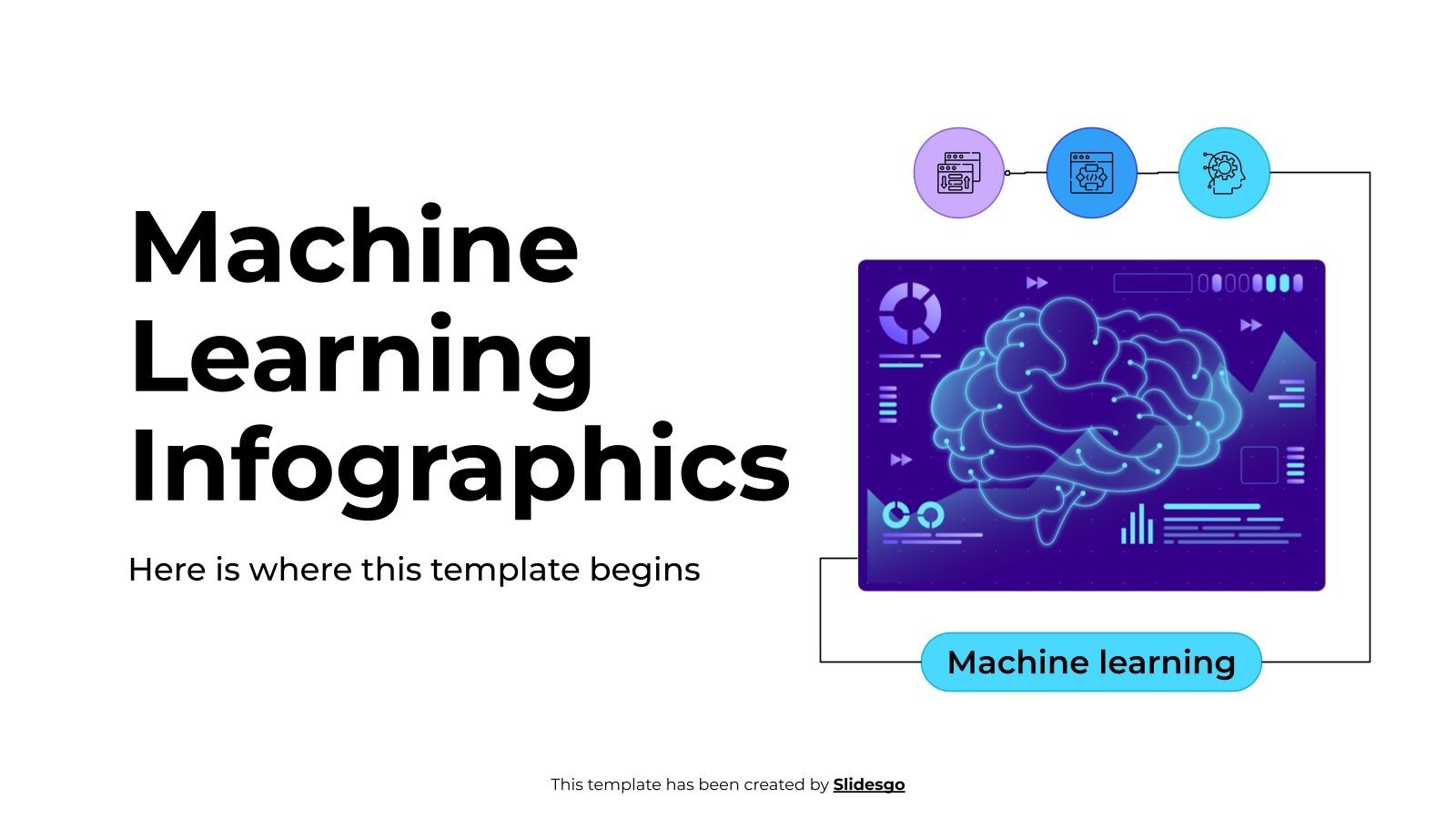Machine Learning Infographics Template