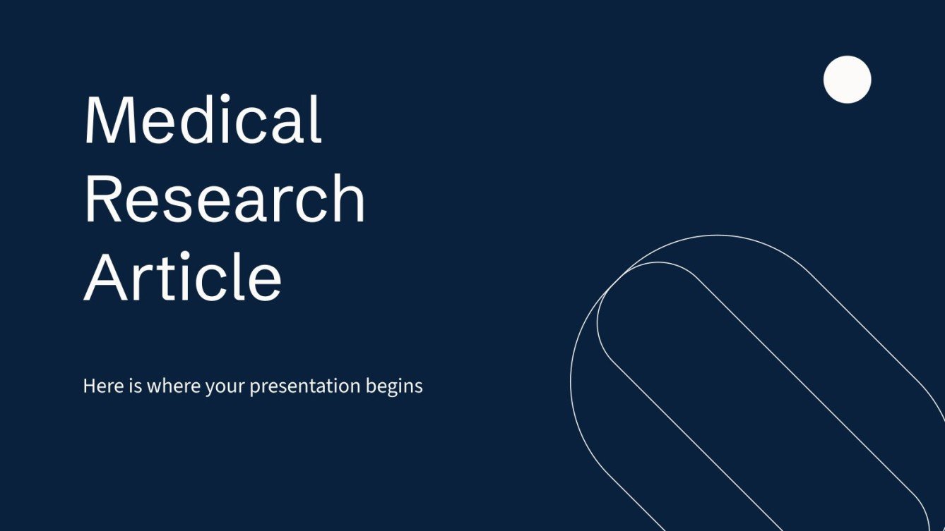 Medical Research Article Presentation