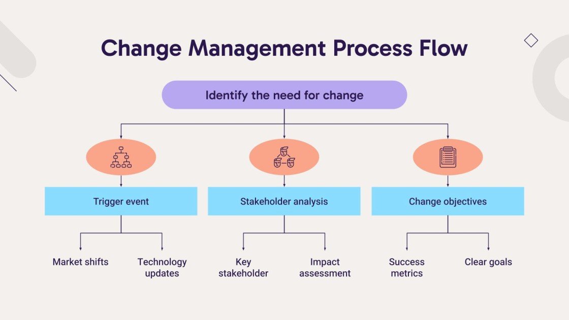 Change Management Process: Flow Diagrams for a Business Plan