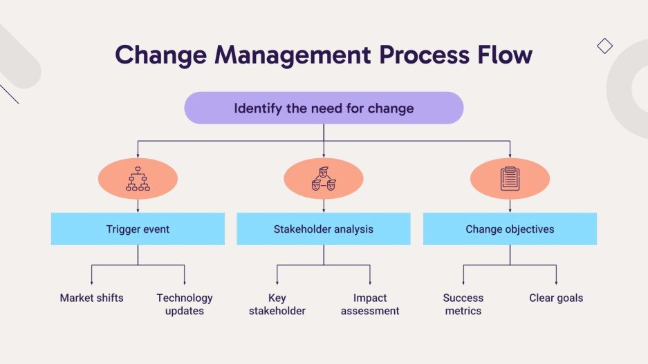 Change Management Process: Flow Diagrams for a Business Plan