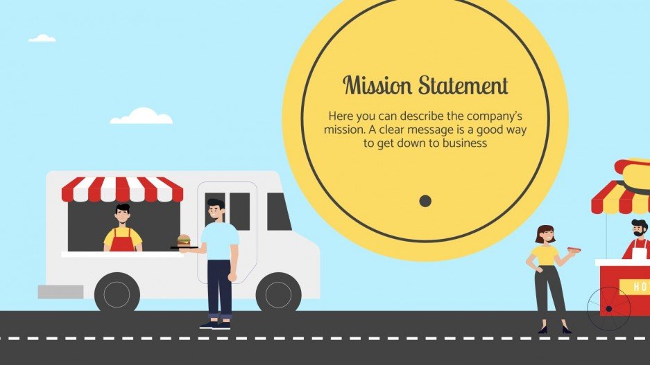 Food Truck Business Plan Google Slides Theme & PPT Template