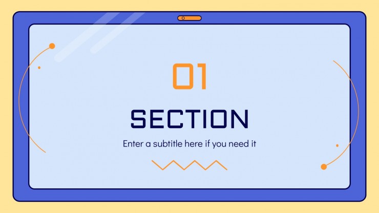 Virtual Slides for Education Day presentation template