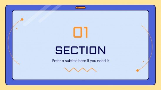 Virtual Slides for Education Day presentation template