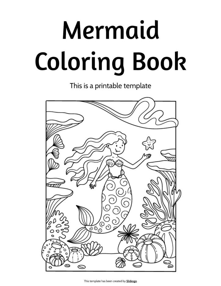 Mermaide Slide Free Google Slides and PPT templates on mermaids