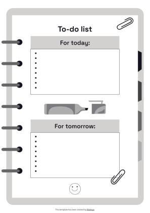Notebook Planners for High School Tests presentation template 
