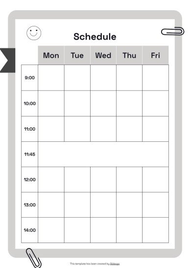 Notebook Planners for High School Tests presentation template 