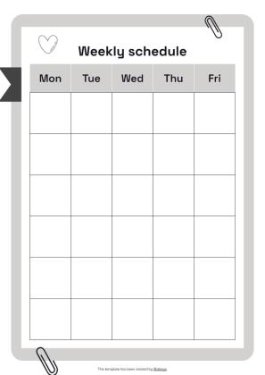 Notebook Planners for High School Tests presentation template 
