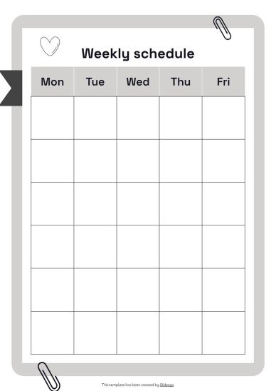 Notebook Planners for High School Tests presentation template 
