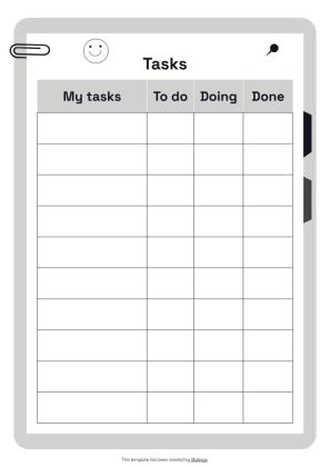 Notebook Planners for High School Tests presentation template 