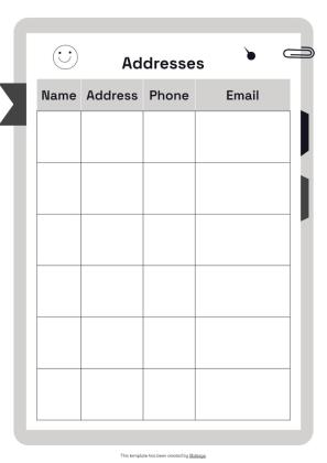 Notebook Planners for High School Tests presentation template 