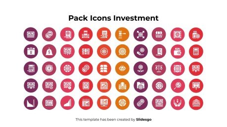 Infographies de couleurs rétro Modèles de présentation