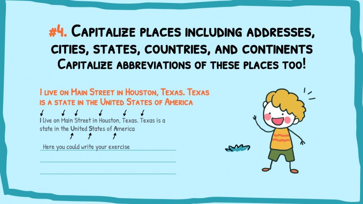 English Language Grammar Rules presentation template
