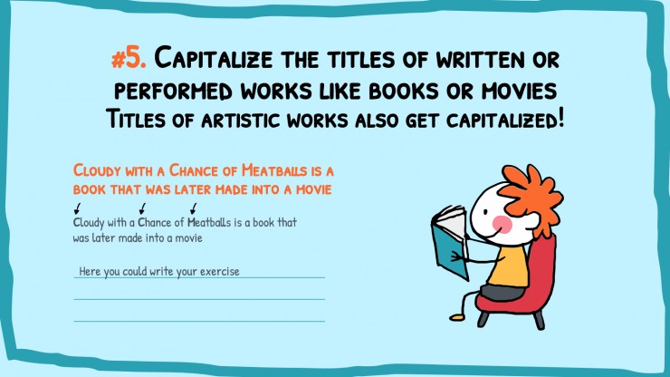 English Language Grammar Rules presentation template