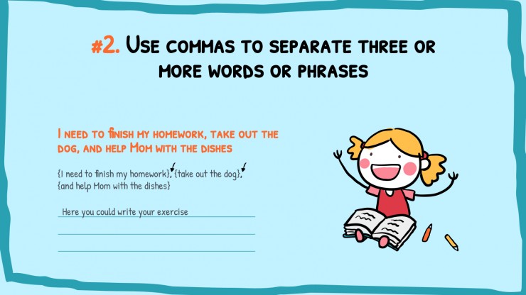 English Language Grammar Rules presentation template