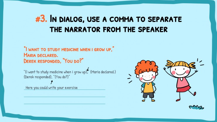 English Language Grammar Rules presentation template
