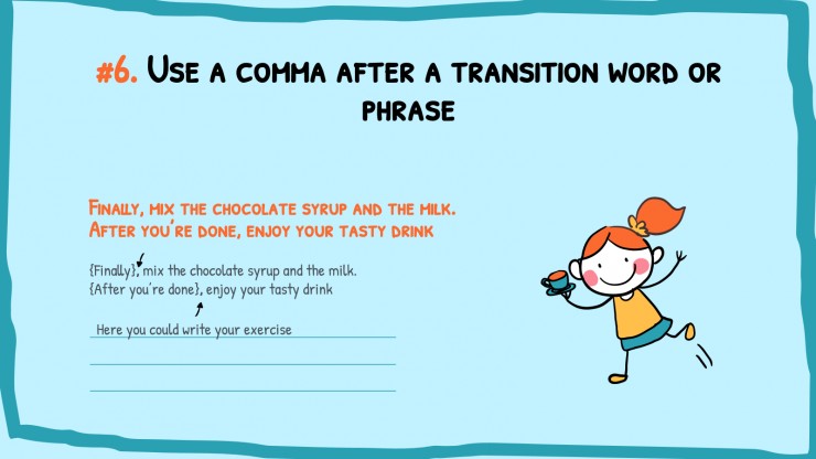 English Language Grammar Rules presentation template