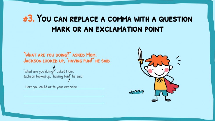 English Language Grammar Rules presentation template